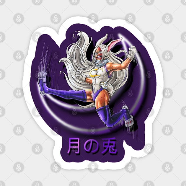 Pumped up Miruko (4/4) Sticker by barnitz_draws